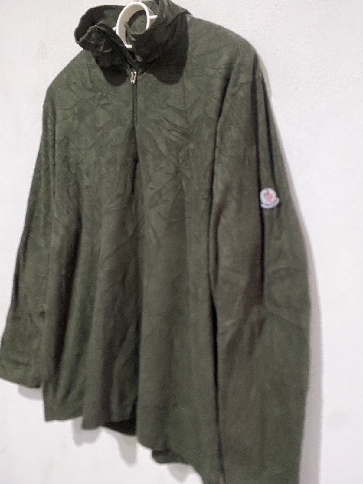 Designer × Moncler Moncler Fleece Shirt Half Zip Elbow Double Layer Size US L / EU 52-54 / 3 - 4 Thumbnail