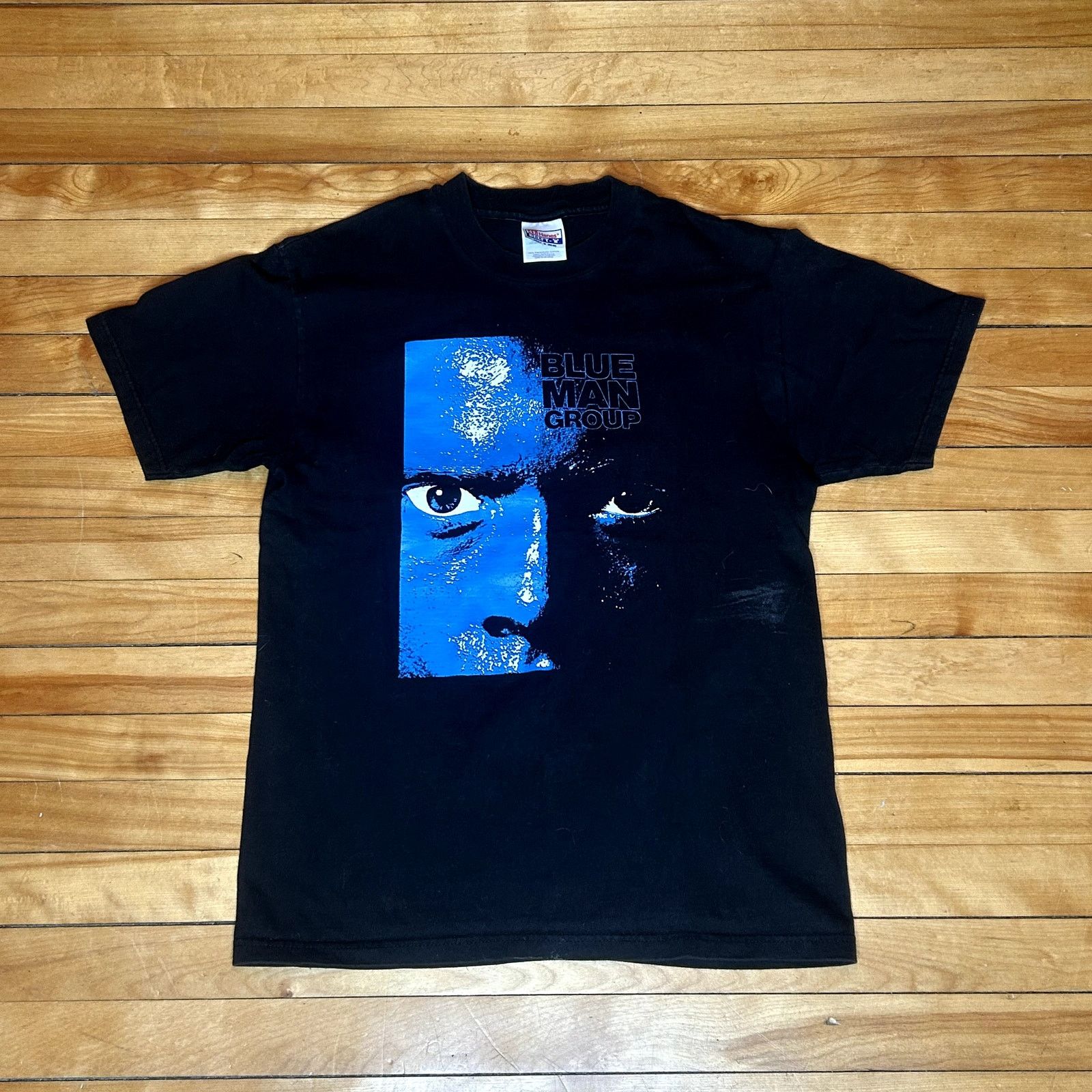 Hanes Y2K Blue Man Group T-Shirt Medium Size US XL / EU 56 / 4 - 2 Thumbnail
