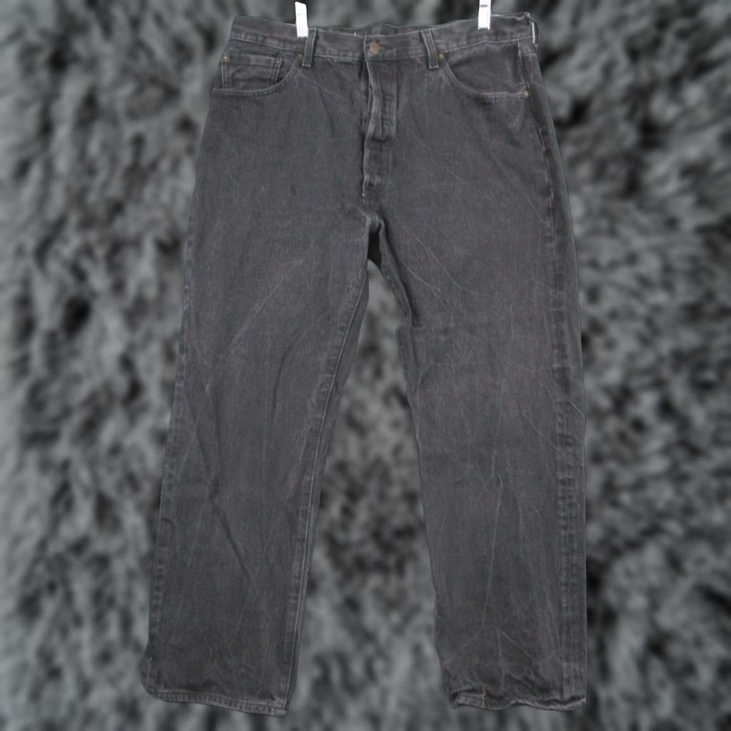 Levi's Levi's 501XX Jeans Button Fly 36x29 Men Straight Medium Wash Gray - Levi'S 501 Series Denim Cotton Jeans Size US 36 / EU 52 - 1 Thumbnail