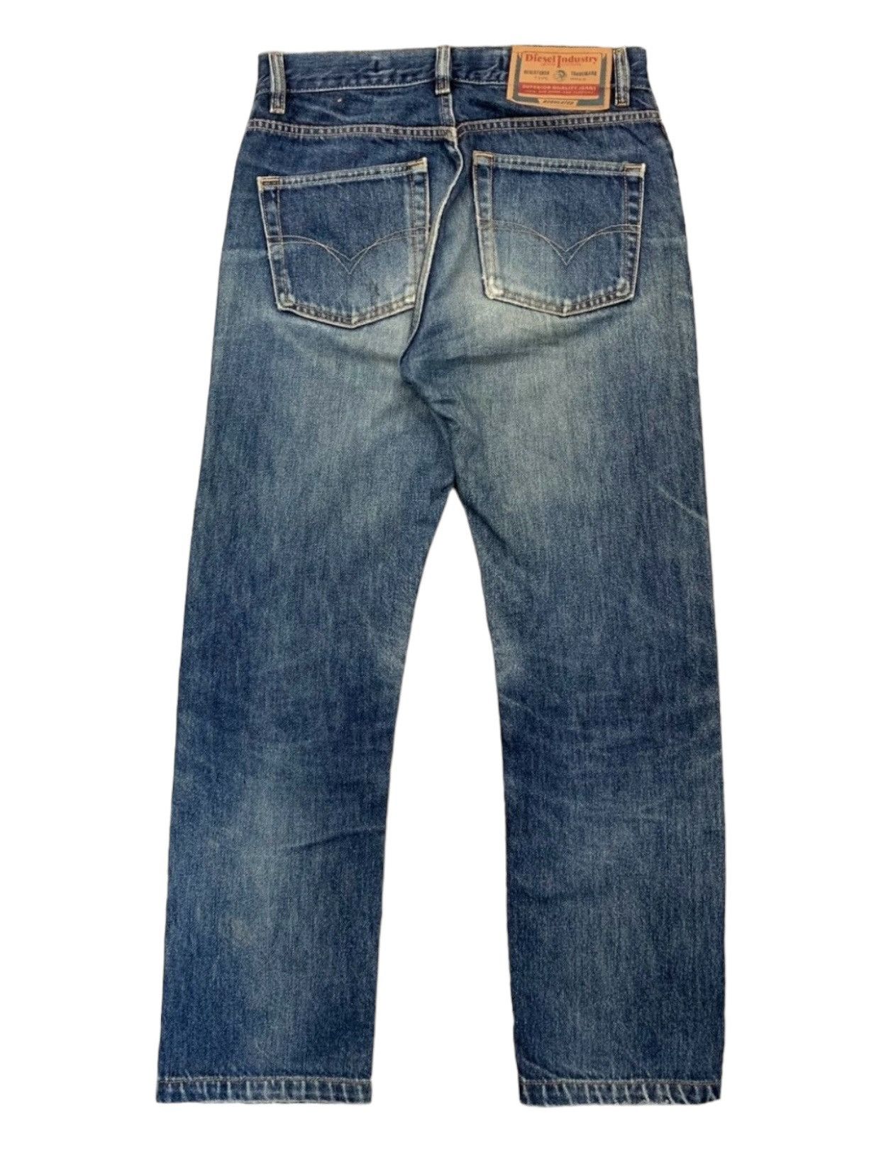 Diesel Diesel Industry Distressed Mod Fellow Denim Pants (AC9) Size US 26 / EU 42 - 2 Thumbnail
