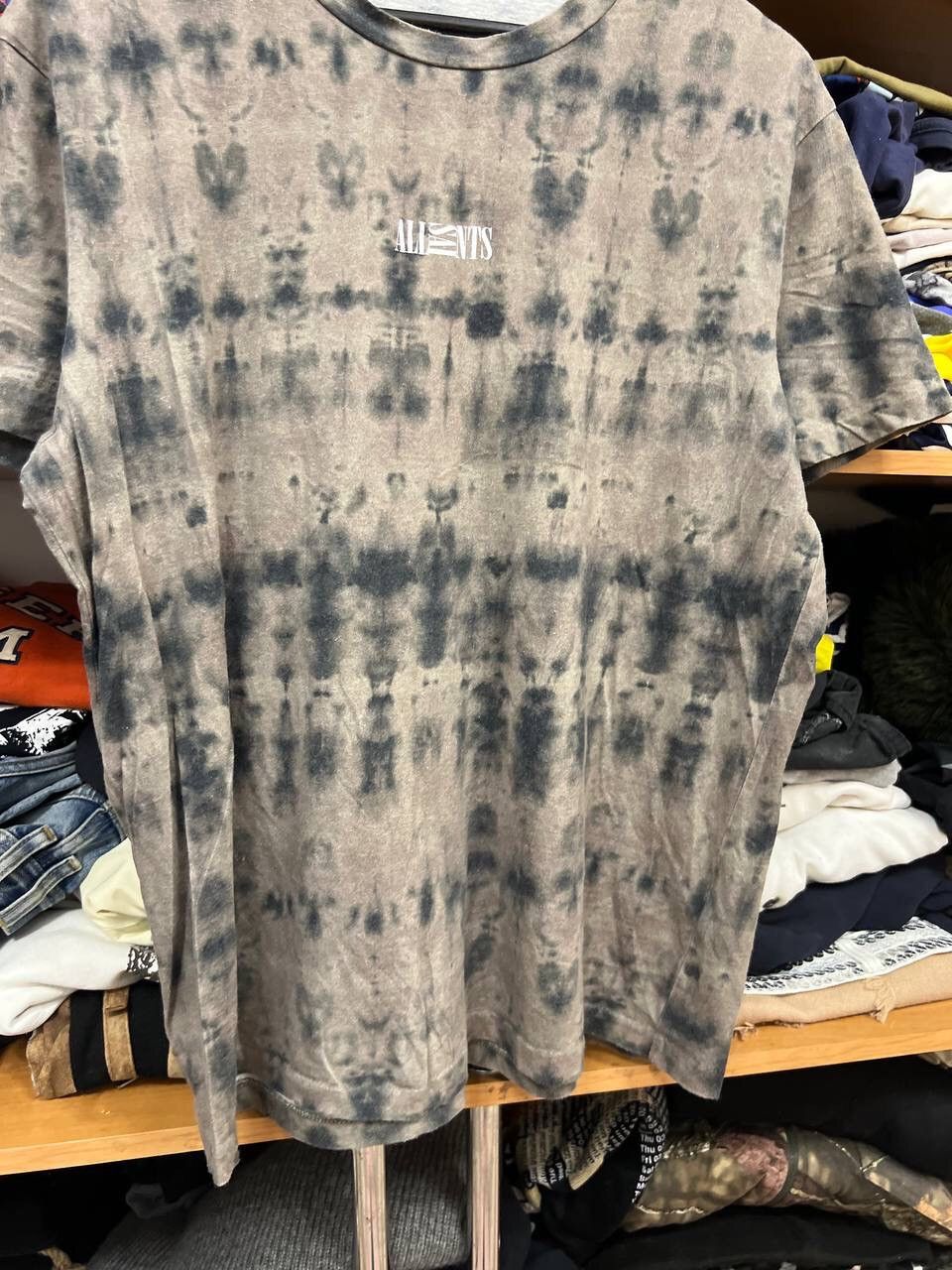 Allsaints ALLSAINTS Tee/T-shirt Big LOGO Tie Dye Y2K Size US S / EU 44-46 / 1 - 4 Thumbnail