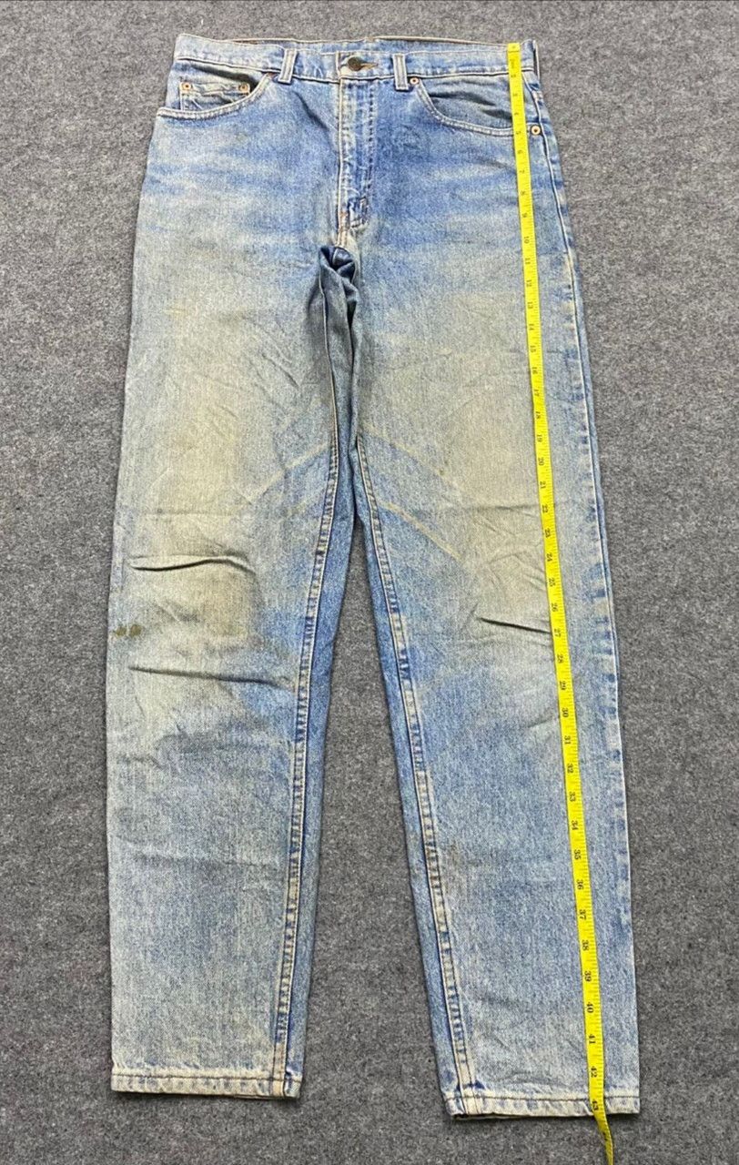 Levi's Vintage Clothing Vintage 90s Levis Distressed Denim Kurt Cobain Style Size US 32 / EU 48 - 3 Thumbnail