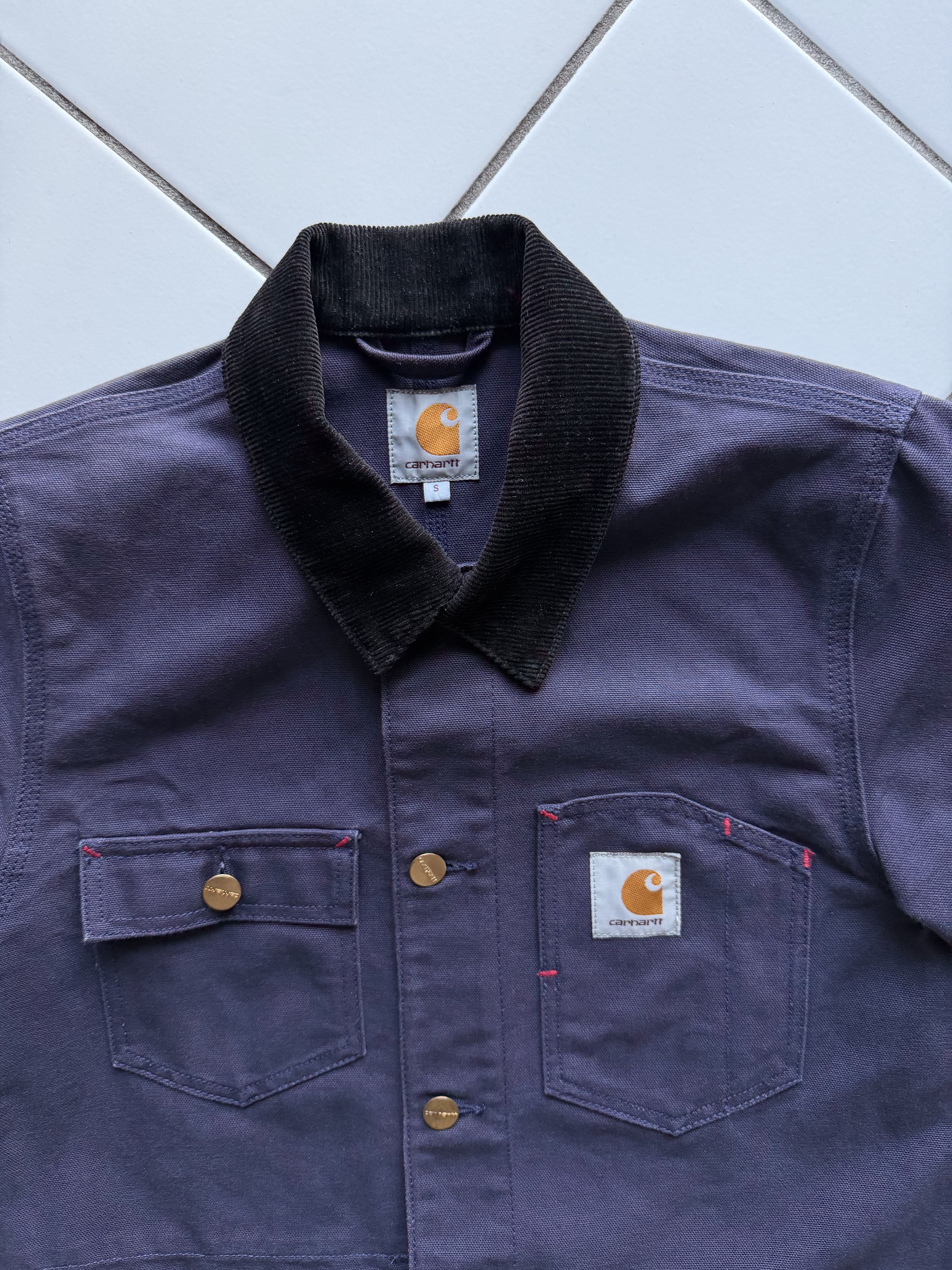 Carhartt Rare Carhartt WIP navy/purple State Coat Size US S / EU 44-46 / 1 - 3 Thumbnail