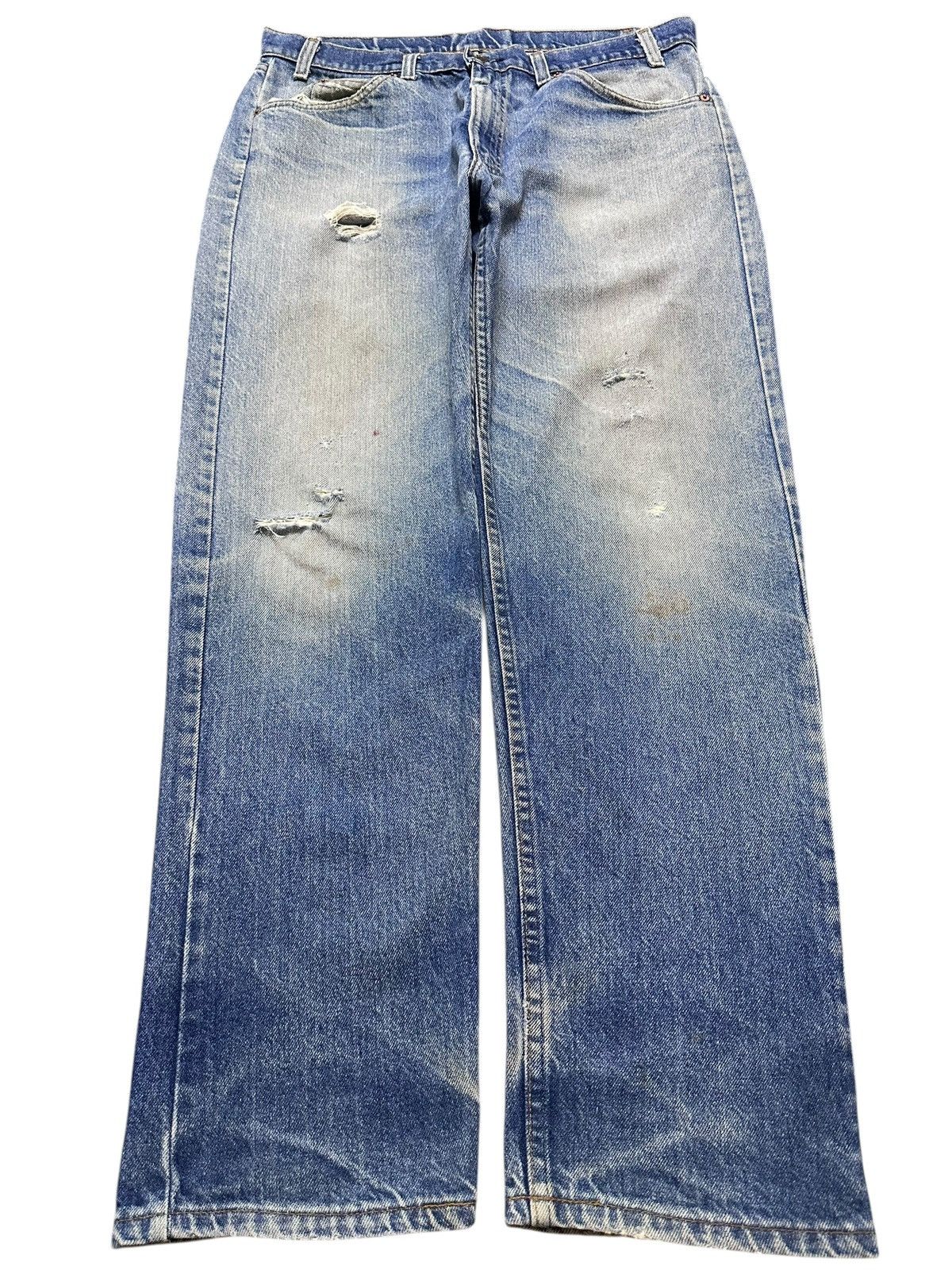 Levi's Vintage Levi's 505 Faded Wash With Loose Style Baggy Size US 35 - 1 Thumbnail