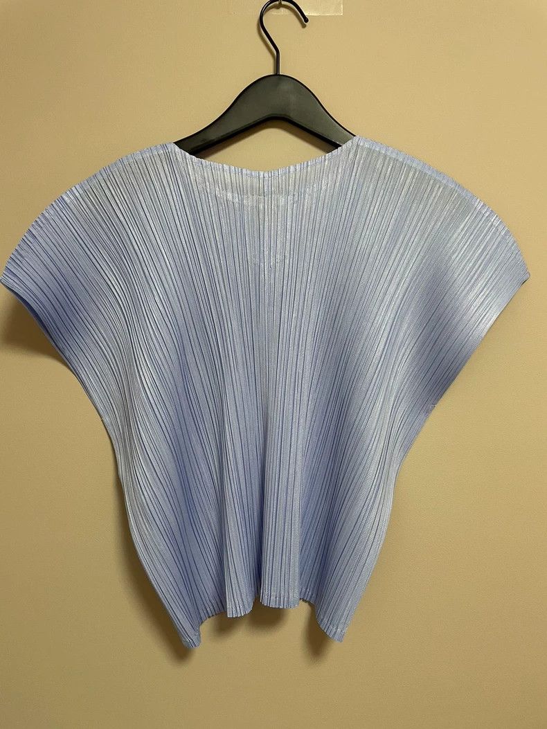 Issey Miyake issey miyake size:3 Pearl blue coat 2506-Nextarrow Size XXS / US 00 / IT 34 - 3 Thumbnail