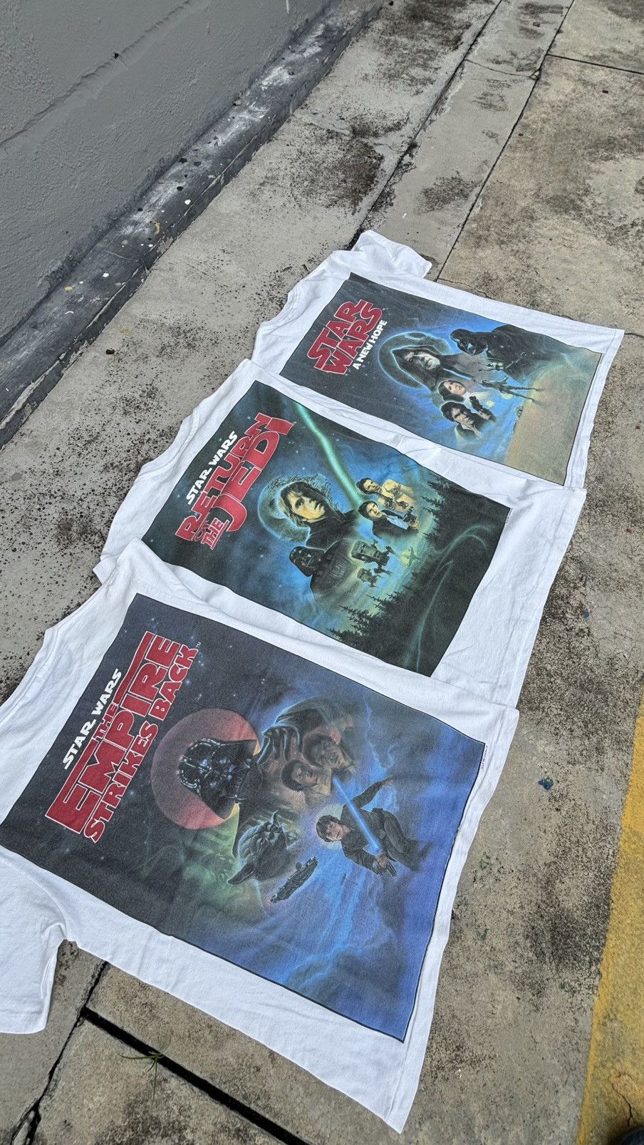Star Wars Combo Vintage 1995 Star Wars The Empire Strikes Back Rare Size US L / EU 52-54 / 3 - 2 Thumbnail
