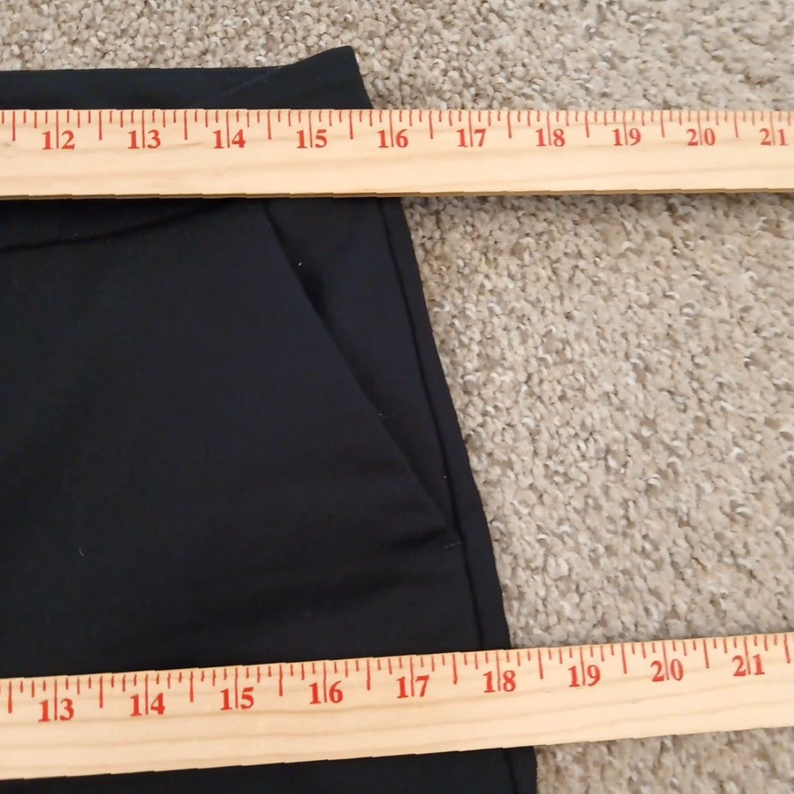 Vintage Chico's Cropped Pants Womens Size 6 US Black Flat Front Pockets Business Straight Leg 31x25 Modern Cropped Size 28" / US 6 / IT 42 - 3 Thumbnail