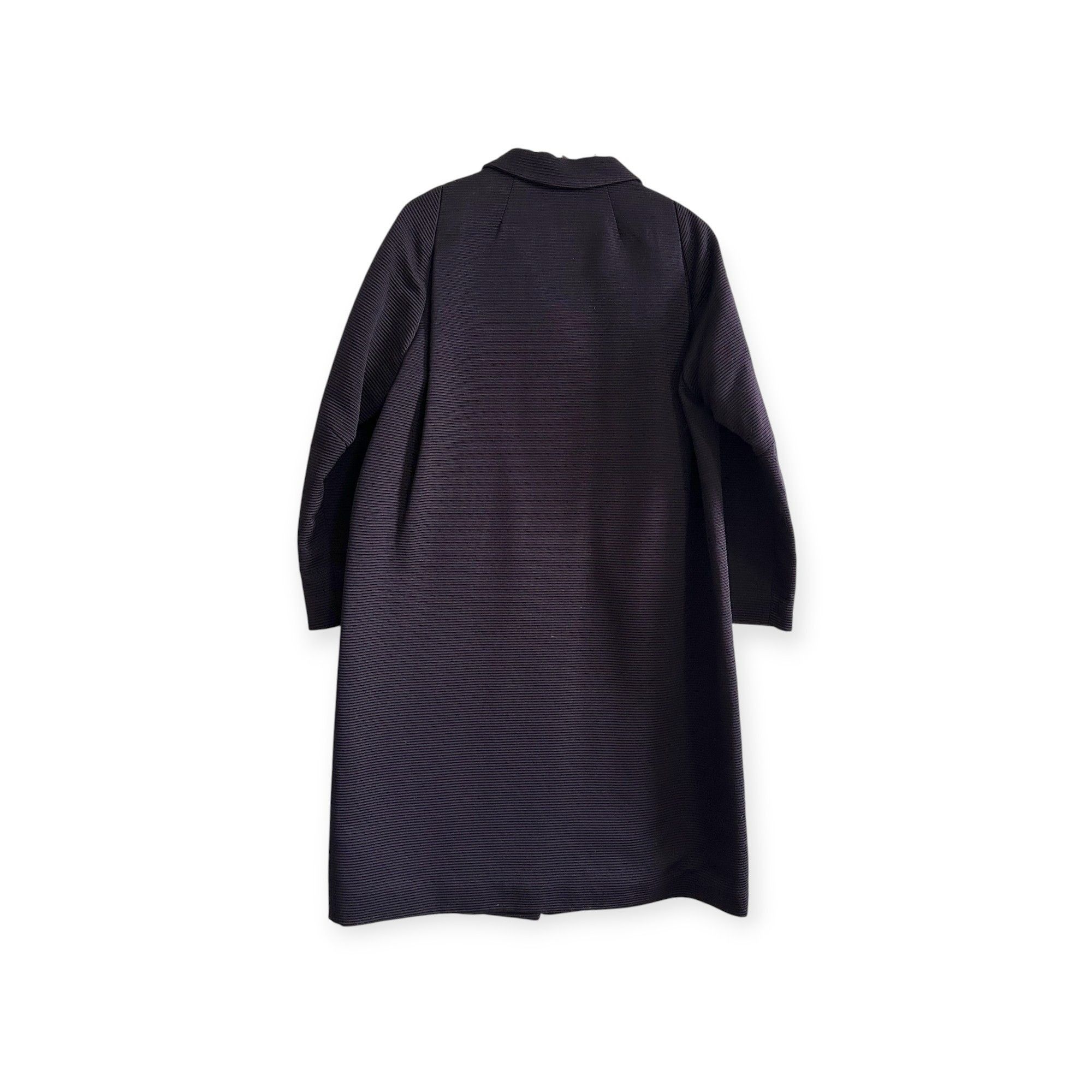 Dries Van Noten Dries Van Noten Ribbed Oversized Coat (L) Size L / US 10 / IT 46 - 4 Thumbnail