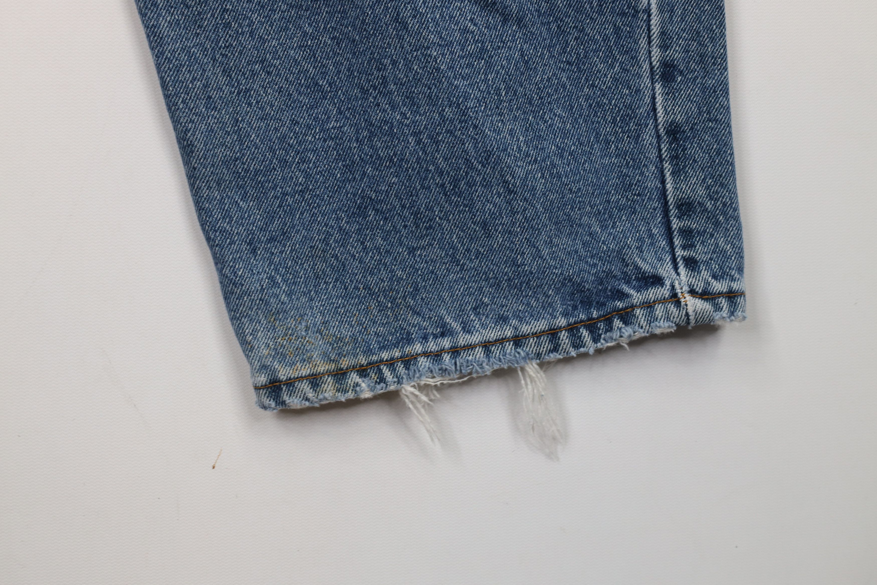 Levi's × Vintage Vintage 90s Levis 550 Orange Tab Relaxed Fit Jeans USA Size US 40 / EU 56 - 5 Thumbnail