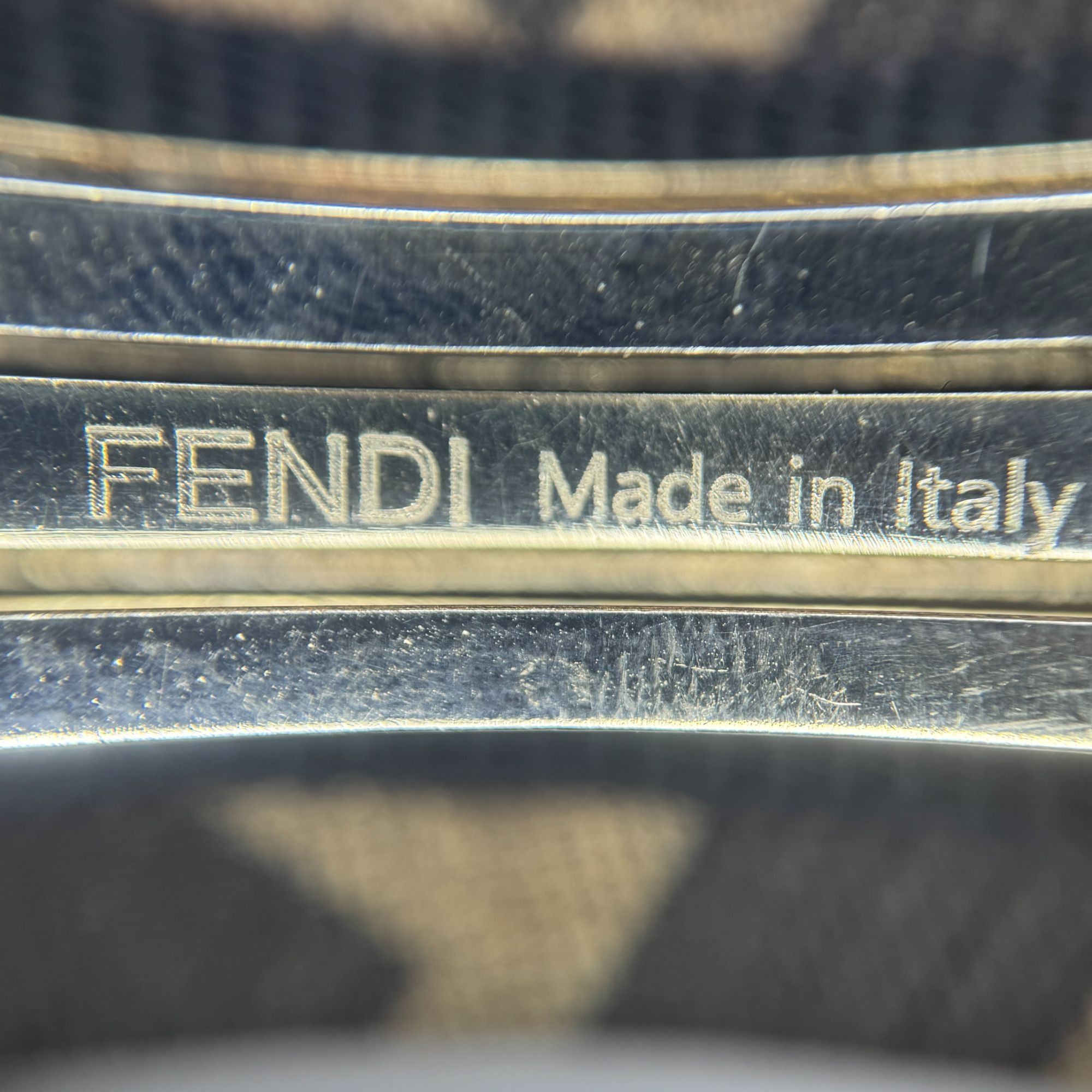 Fendi Fendi Made In Italy Hair Bow Barrette With FF Monogram Patte Size ONE SIZE - 4 Thumbnail