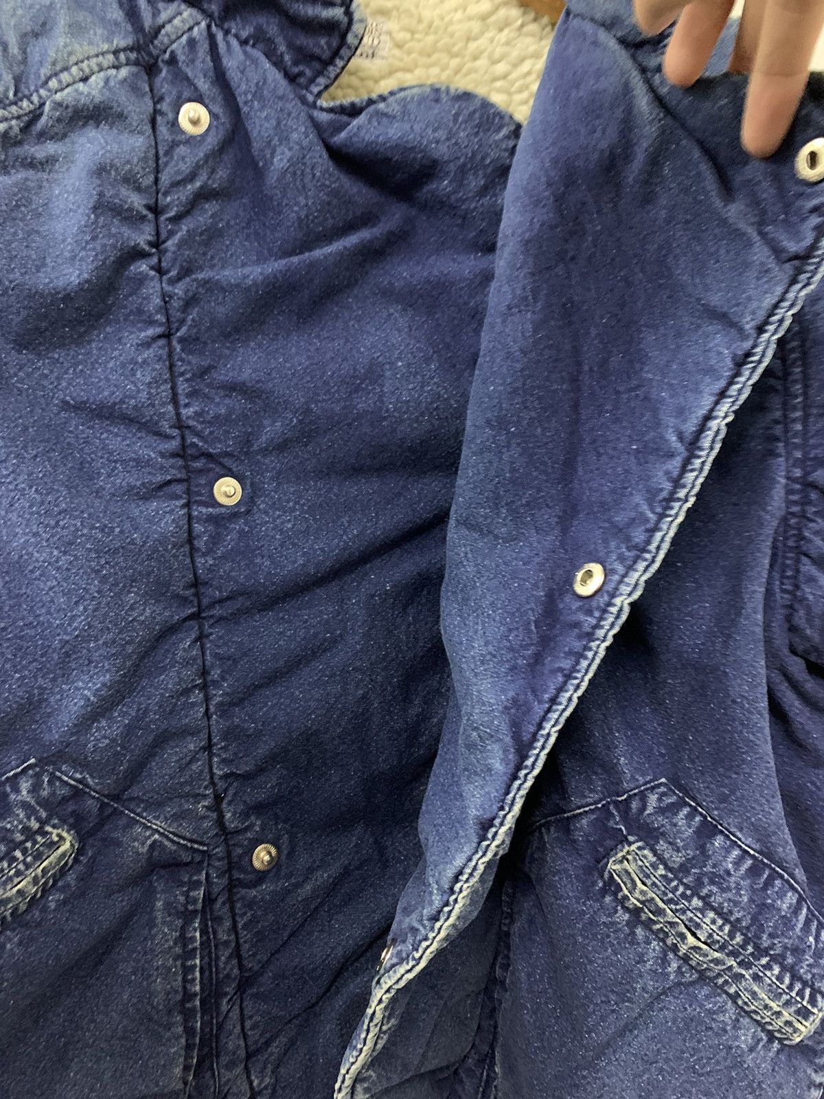 Marithe + Francois Girbaud Marithe Francois Girbaud Enfant Bomber Style Denim Jacket Size US M / EU 48-50 / 2 - 6 Thumbnail