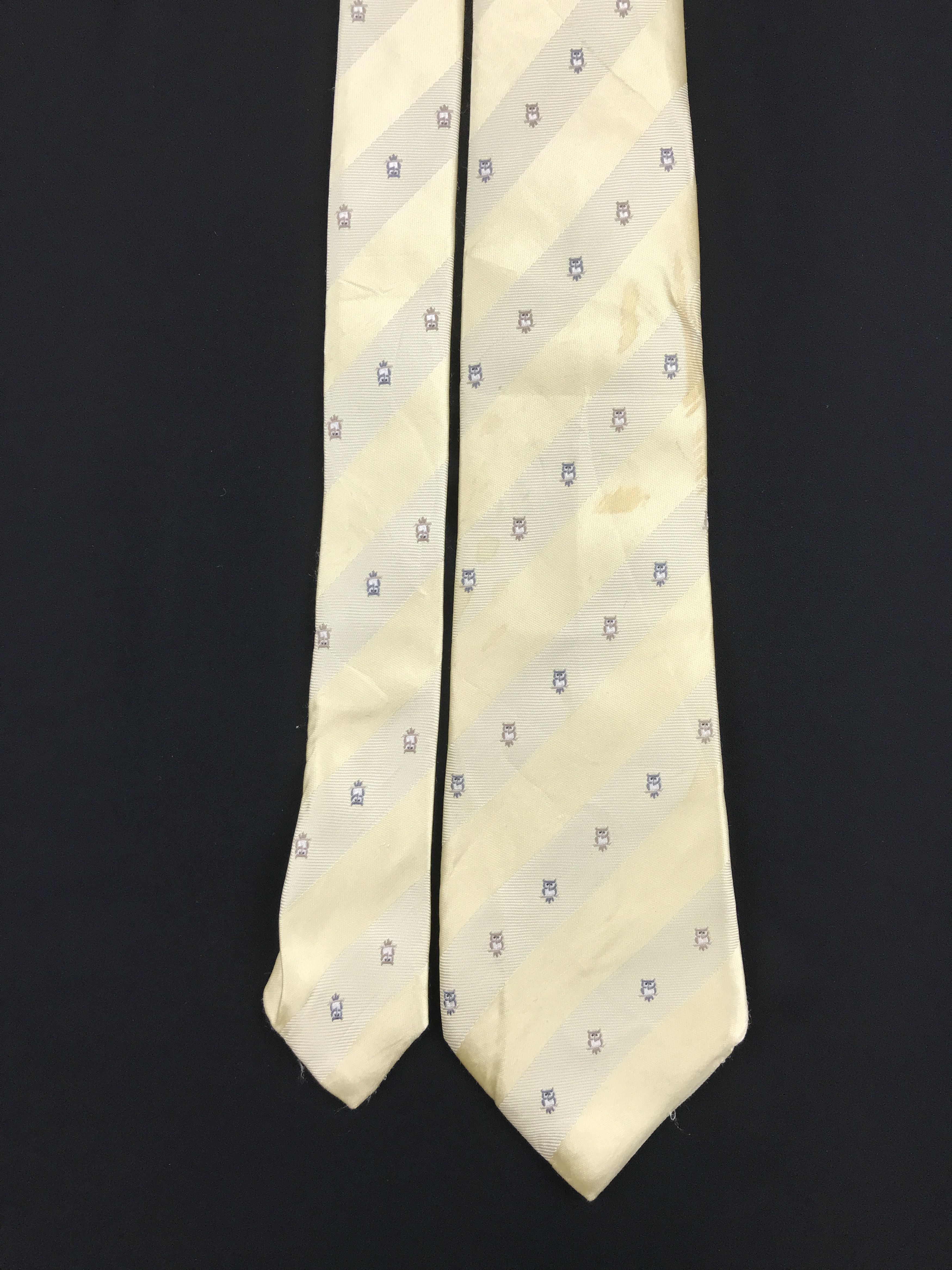 Aquascutum × Designer × Vintage Vintage Aquascutum London Silk Necktie Size ONE SIZE - 3 Thumbnail