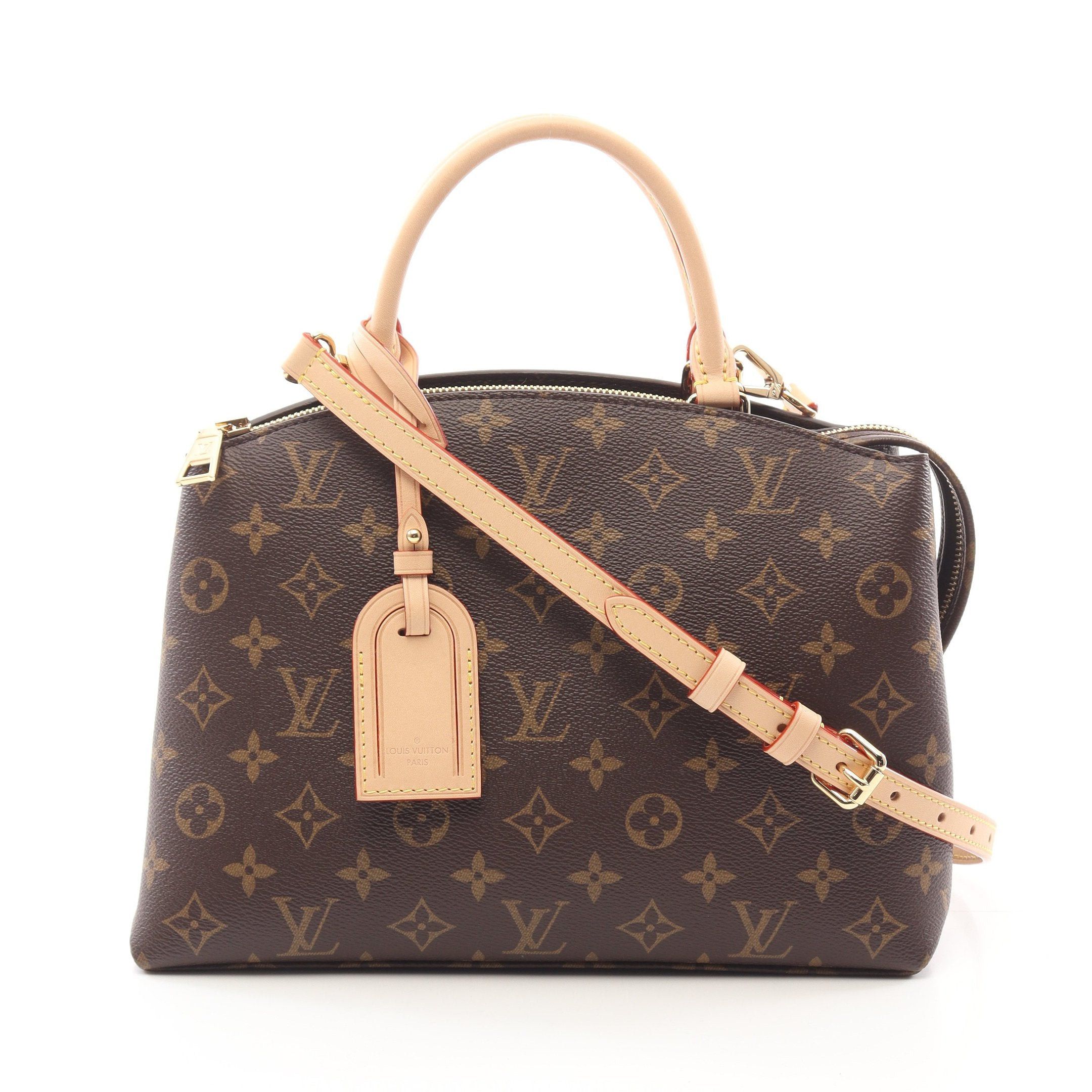 Louis Vuitton Louis Vuitton Petit Pare Pm Monogram Handbag Leather Brown Size ONE SIZE - 1 Thumbnail
