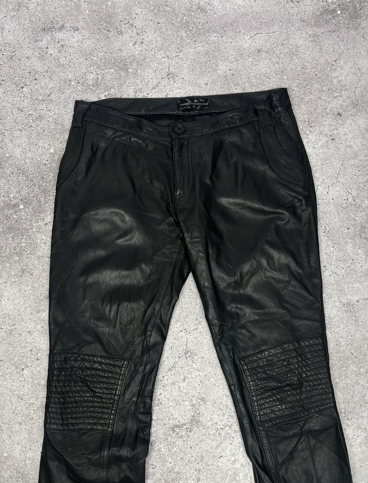 Zadig & Voltaire Zadig & Voltaire Women's Leather Pants Size 27" / US 4 / IT 40 - 2 Thumbnail