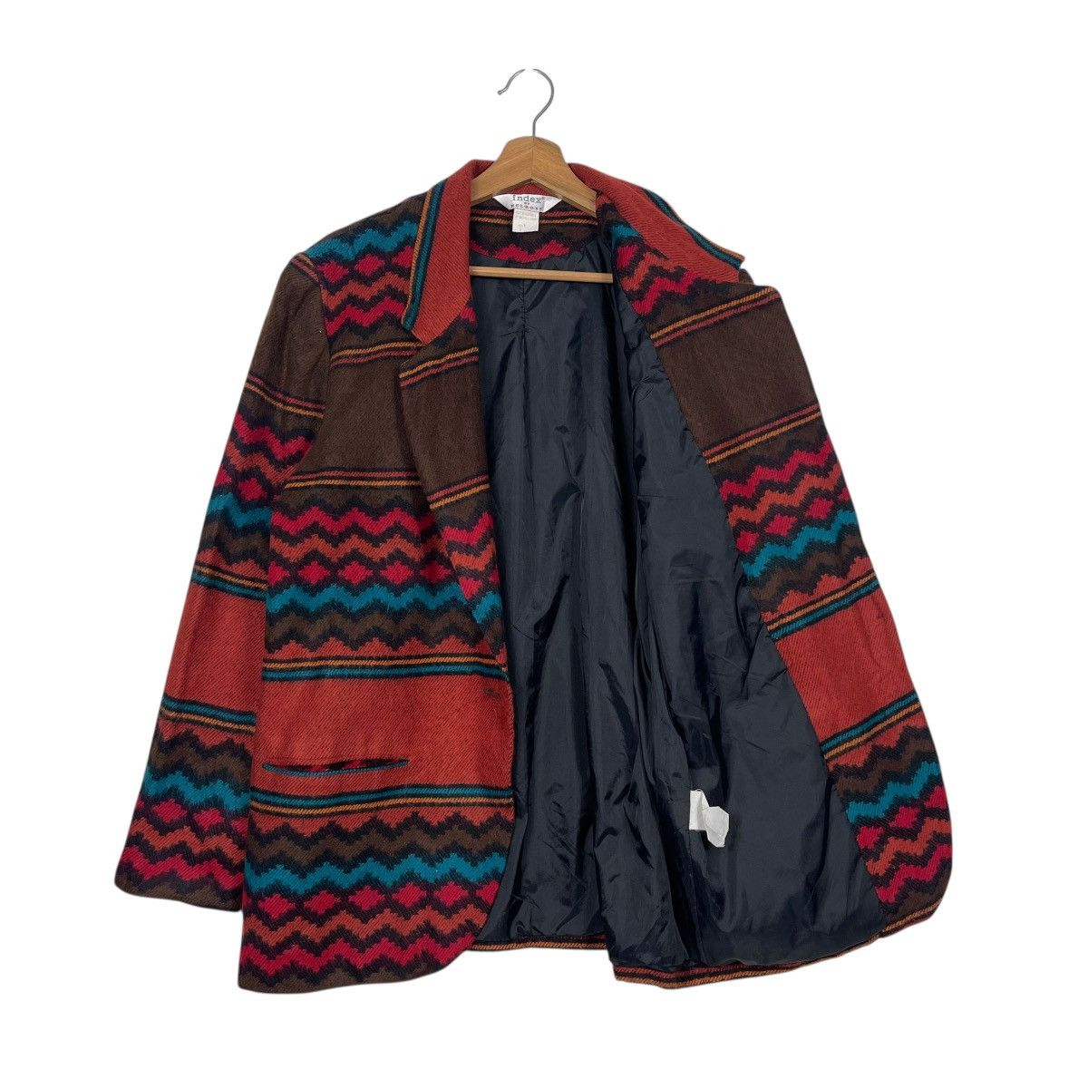 Melrose Vintage 90s Index By Melrose Navajo Native Button Jacket Size US M / EU 48-50 / 2 - 9 Thumbnail