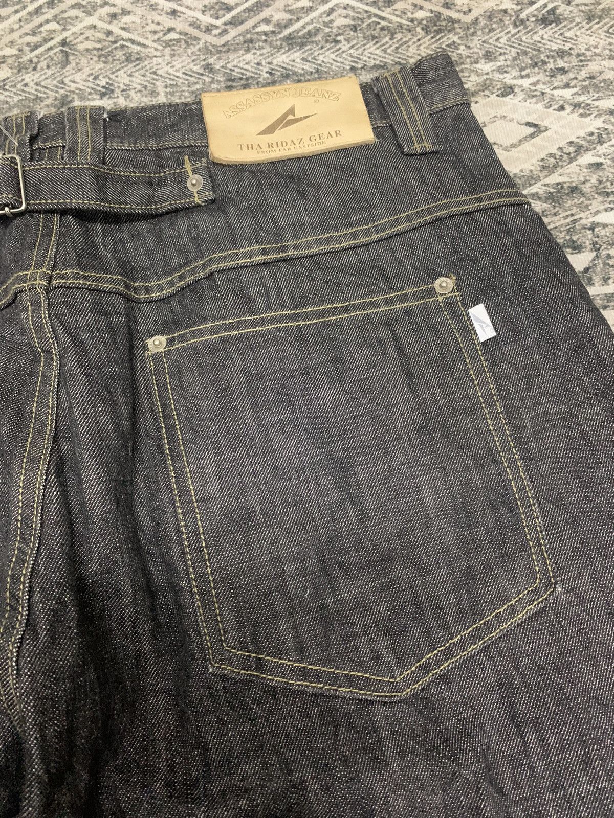Other 🔥BAGGY🔥OG ASSASSYN JEANZ BAGGY EMBROIDERED PANT RARE DESIGN Size US 36 / EU 52 - 20 Thumbnail