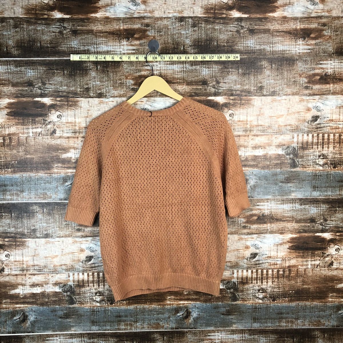 Undercover × Uniqlo Uniqlo X Undercover Brown Knitwear crochet #A1847 Size L / US 10 / IT 46 - 12 Thumbnail