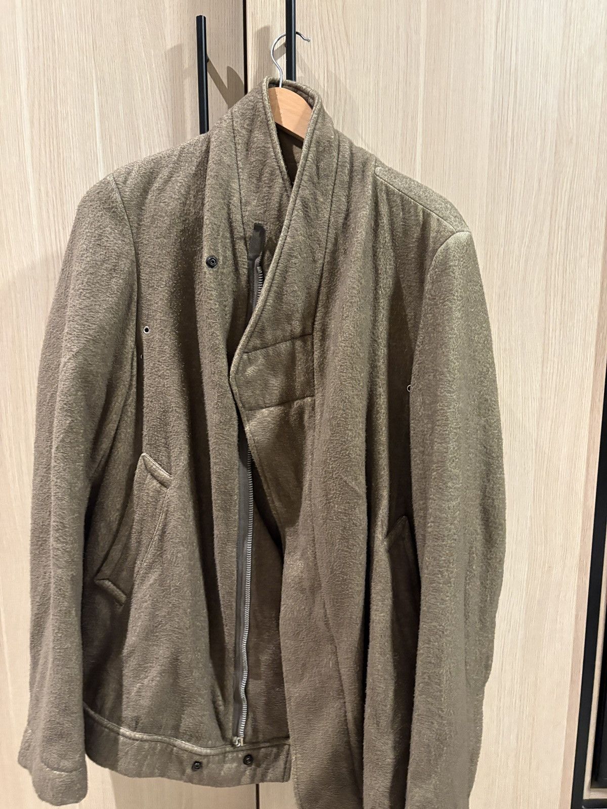 Rick Owens Rick Owens *2005 Moog Collection* khaki jacket Size US S / EU 44-46 / 1 - 1 Thumbnail