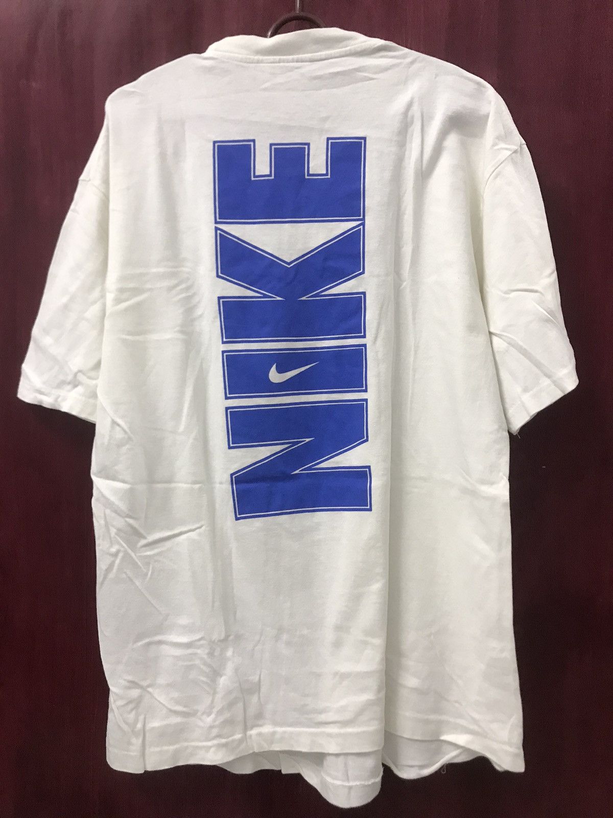 Nike × Vintage 90s NIKE SWOOSH BLOCK Size US L / EU 52-54 / 3 - 2 Thumbnail