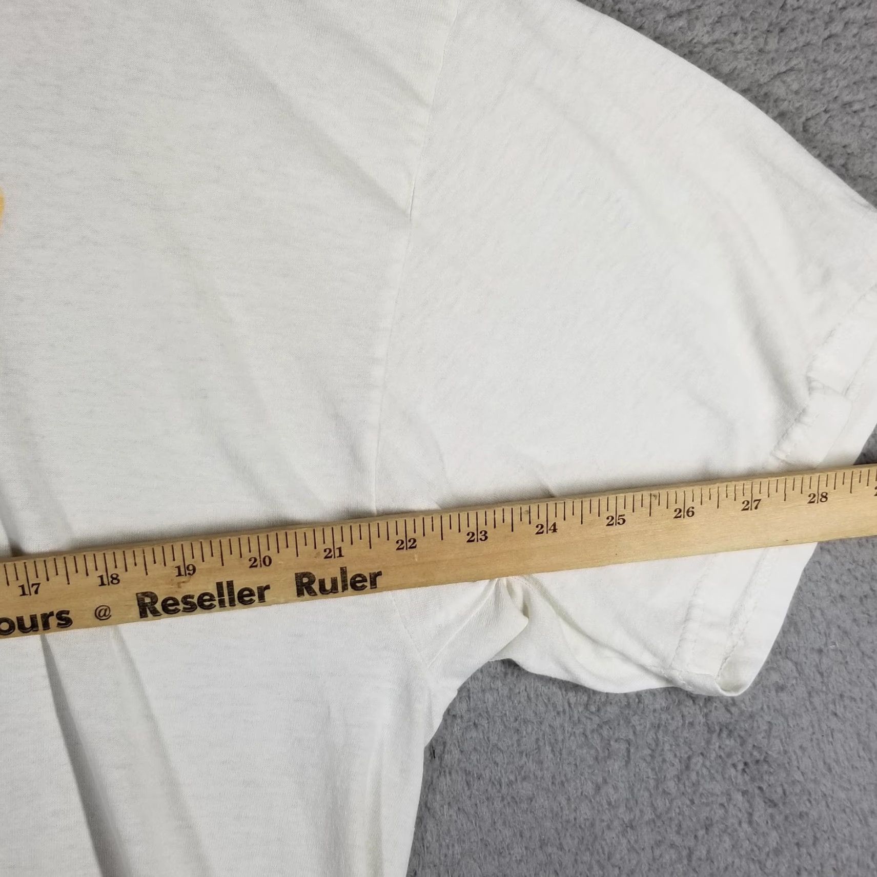 Hanes VINTAGE Centenary The Power Shirt Mens XL White Baseball Graphic 90s Hanes T-Shirt Crew Neck Short Sleeve Graphic Print Mens Size US XL / EU 56 / 4 - 6 Thumbnail