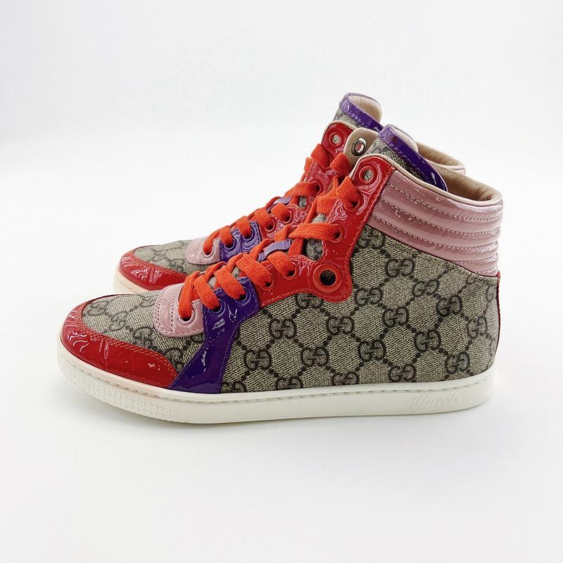 Gucci Gucci Fashion High-Top Sneakers for Women - Size US 5 / IT 35 - 1 Thumbnail