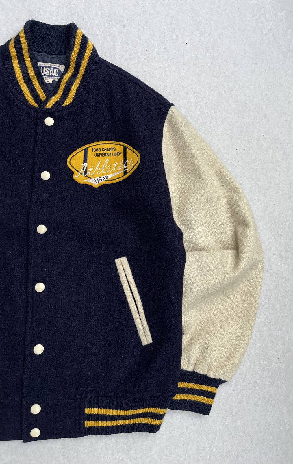 Vintage 🔥Vintage USAC American Campus Varsity Jacket Size US M / EU 48-50 / 2 - 5 Thumbnail