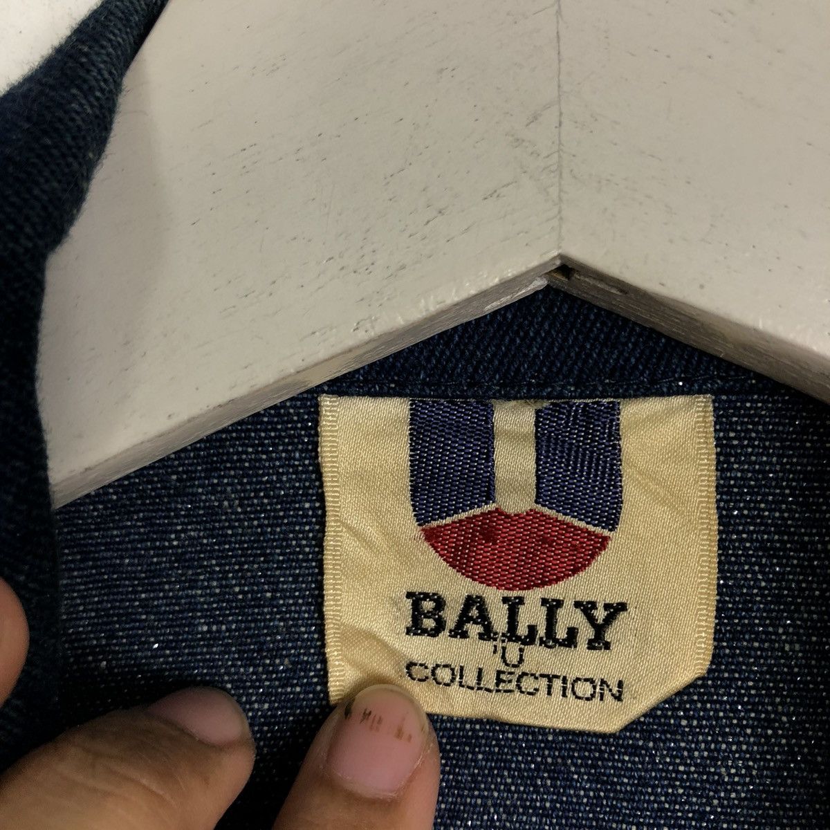 Bally VINTAGE BALLY U COLLECTION DENIM WESTERN JACKET MADE IN ITLY Size US L / EU 52-54 / 3 - 13 Thumbnail