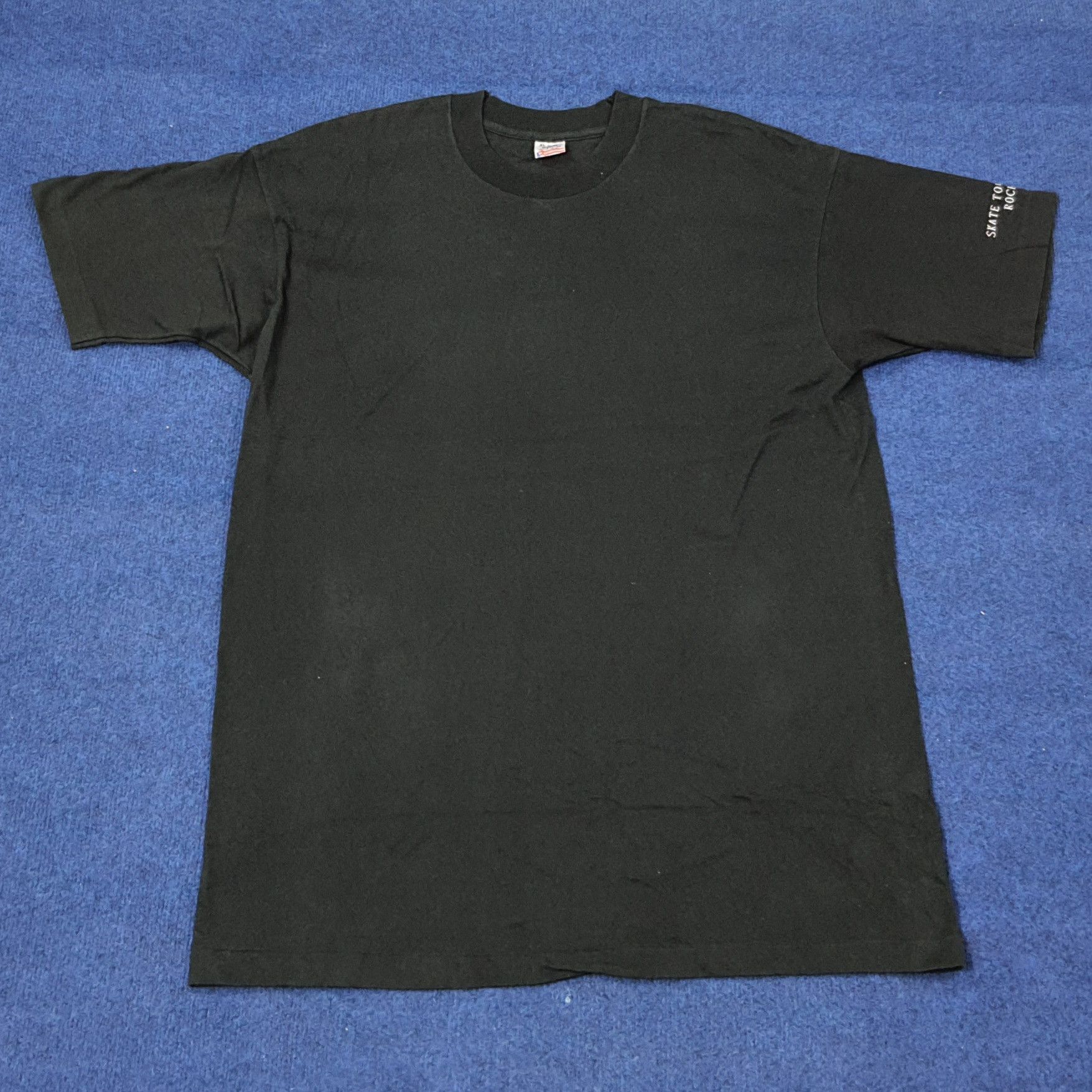 Vintage Vintage Skate Tough Rock Hard Skateboards Tshirt C249N36 Size US XL / EU 56 / 4 - 3 Thumbnail