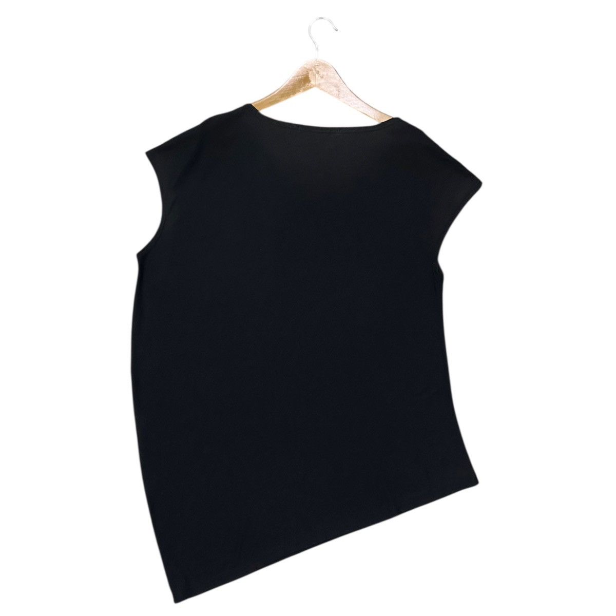 Limi Feu Limi Feu Yohji Yamamoto sleeveless an asymmentrical shirt Size S / US 4 / IT 40 - 4 Thumbnail