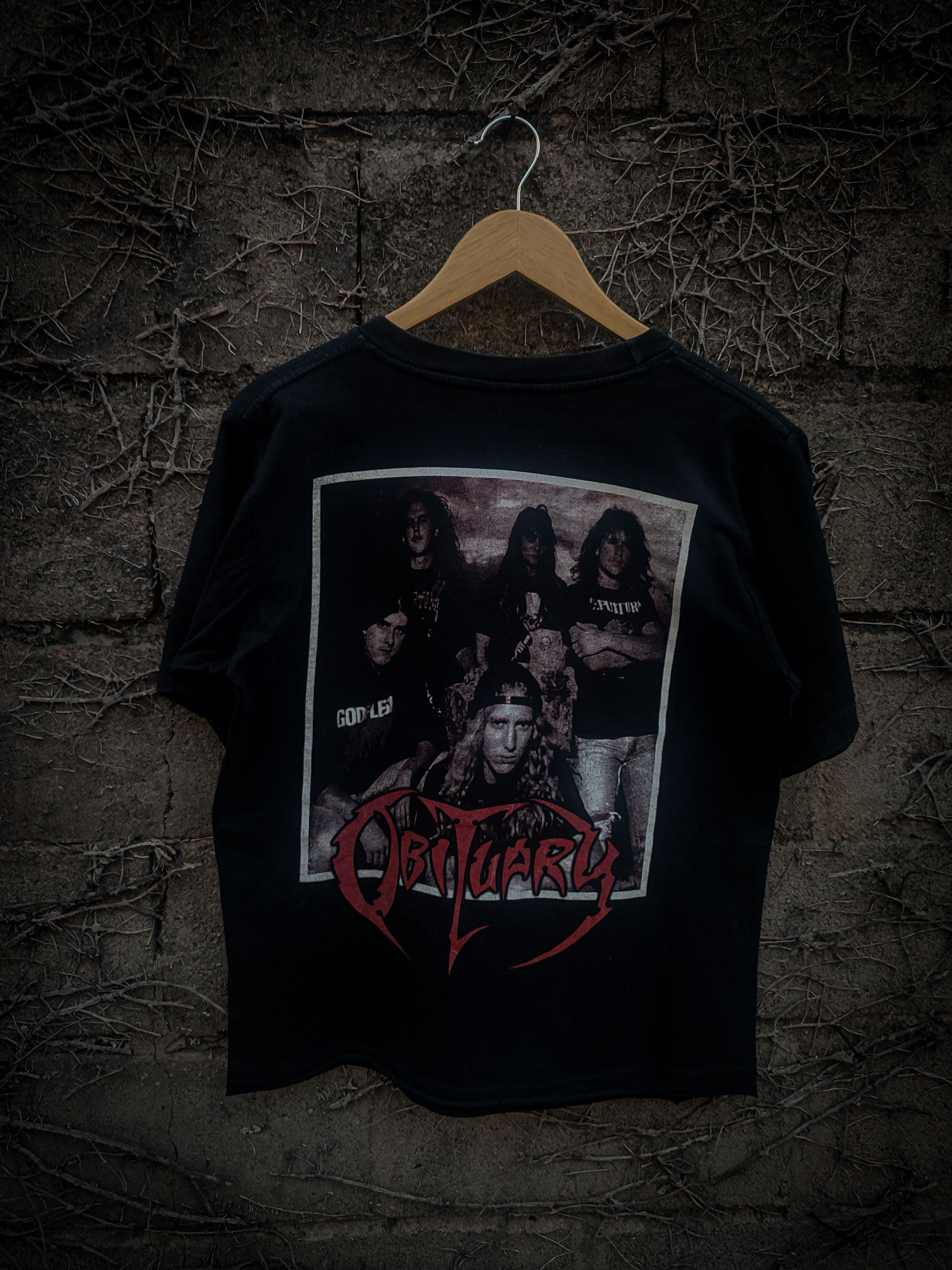Band Tees × Vintage Obituary - Cause Of Death Size US M / EU 48-50 / 2 - 2 Thumbnail