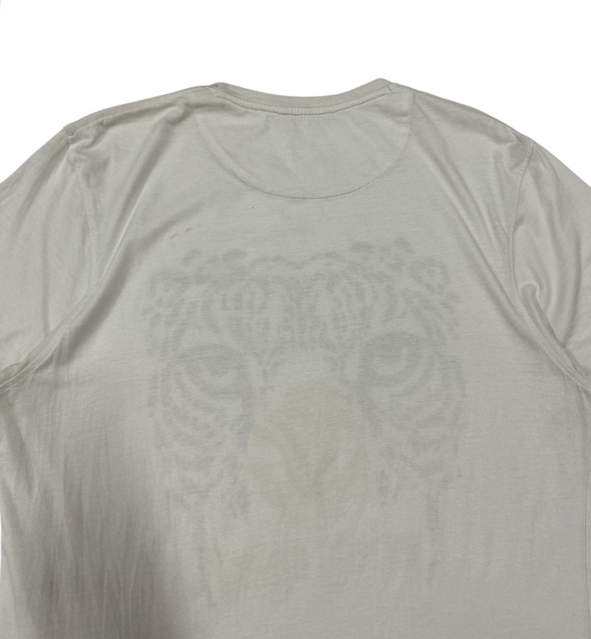 Roberto Cavalli Robertor Cavalli White Tiger Printed Tee Size US XL / EU 56 / 4 - 7 Thumbnail