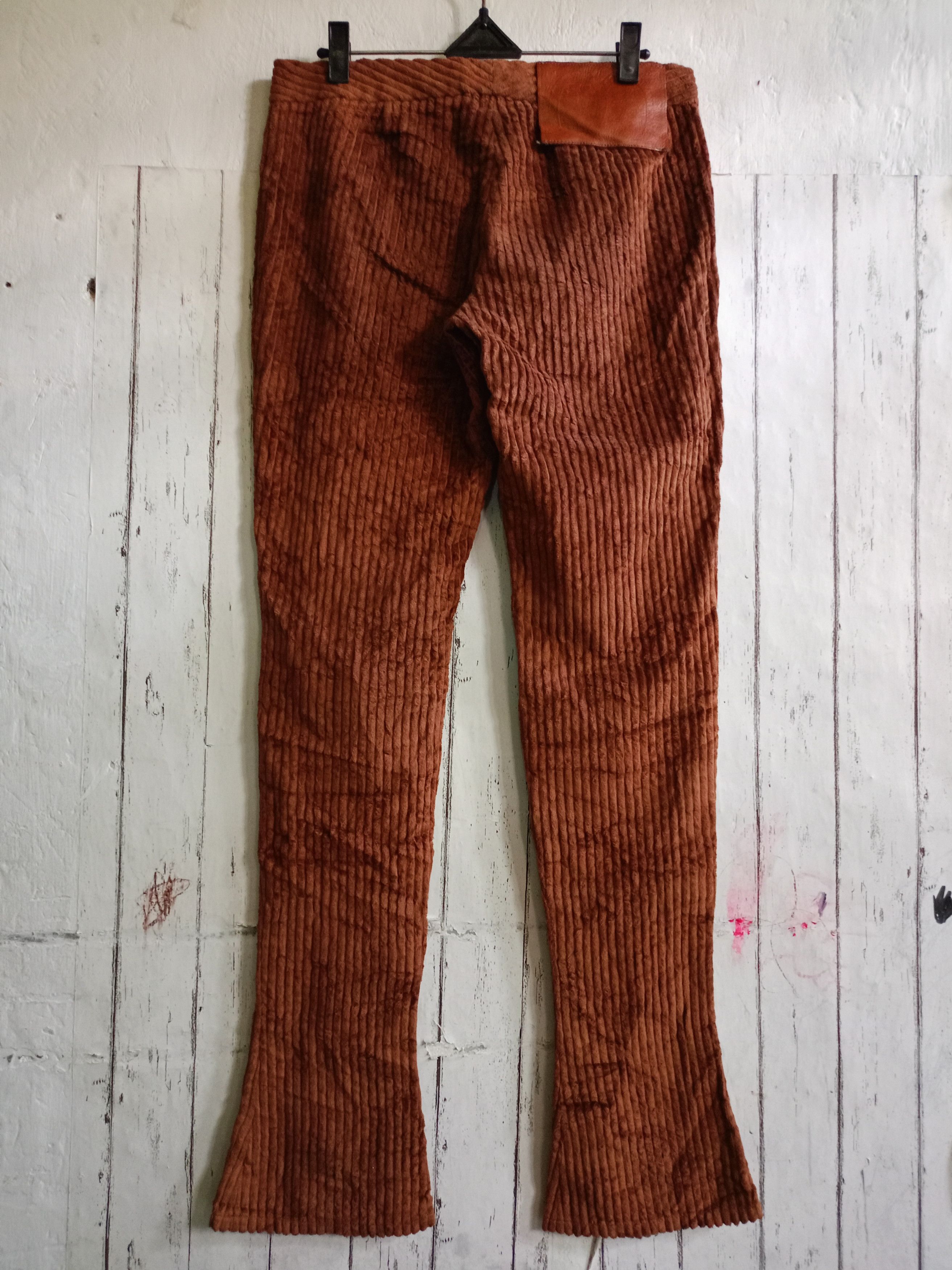 Dolce & Gabbana Dolce Gabbana Low-Rise Velvet Corduroy Pants Size 30" / US 8 / IT 44 - 2 Thumbnail