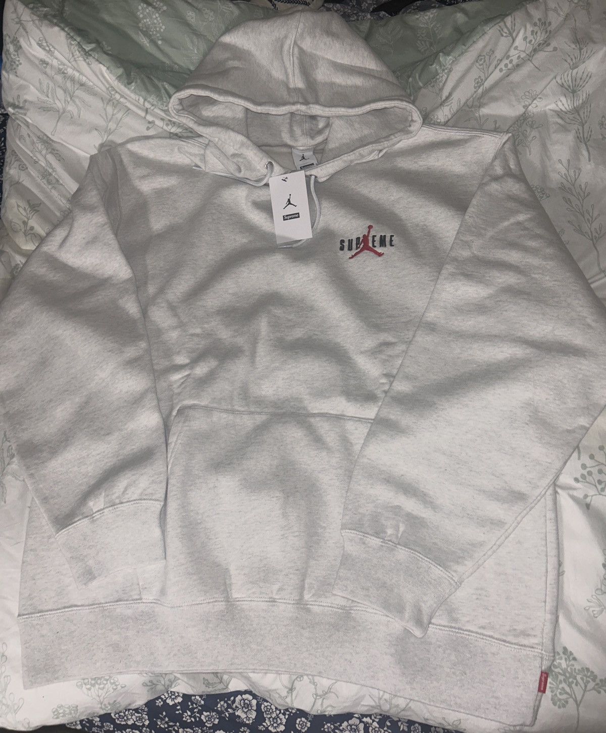 Jordan Brand × Supreme Supreme x jordan hooded sweatshirt logo Size US M / EU 48-50 / 2 - 3 Thumbnail