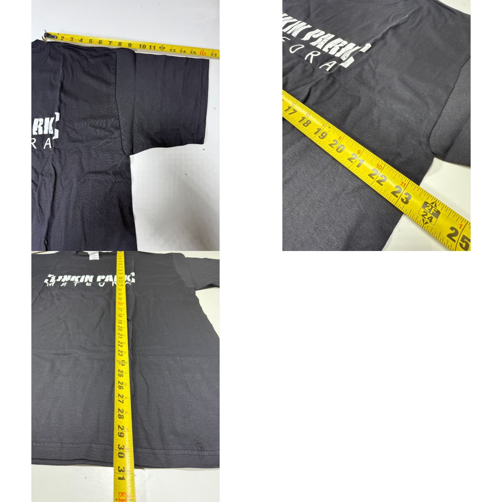 Gildan VINTAGE Linkin Park T-Shirt Men’s Shirt XL Black Meteora Tour 2003 Band Tee Size US XL / EU 56 / 4 - 8 Thumbnail