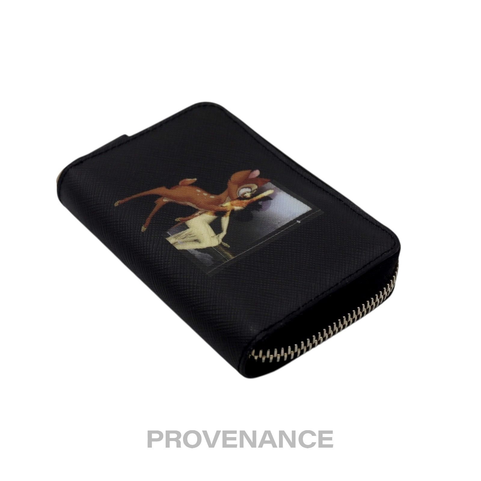 Givenchy 🔴 Givenchy Bambi Zip Card Wallet - Black Size ONE SIZE - 3 Thumbnail