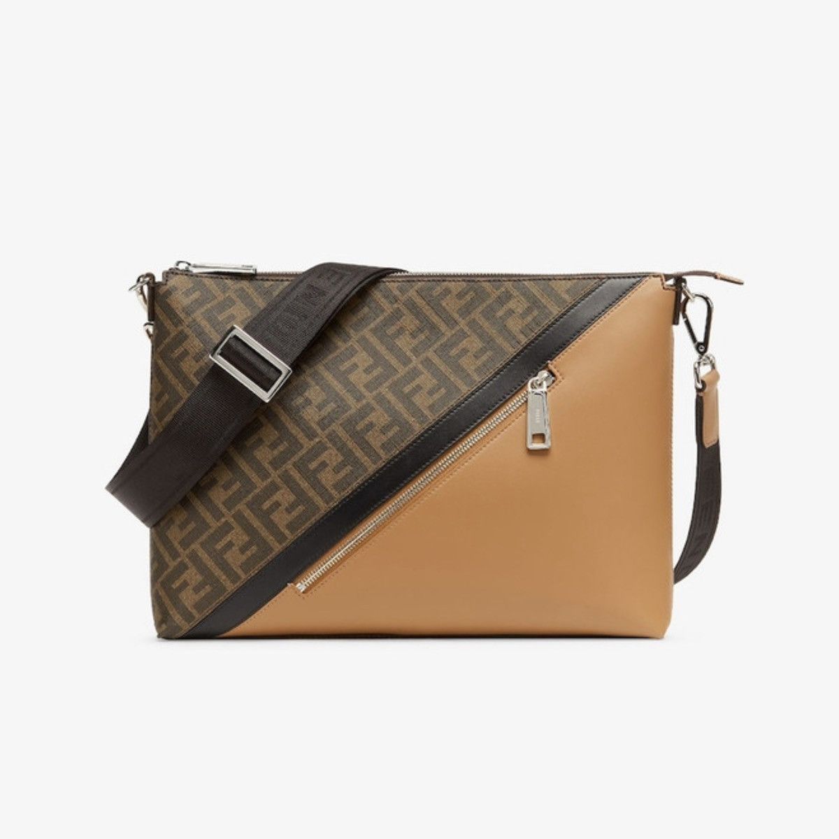 Fendi Fendi FF Logo FVA470 Messenger Bag Shoulder Bag Clutch Logo Size ONE SIZE - 3 Thumbnail