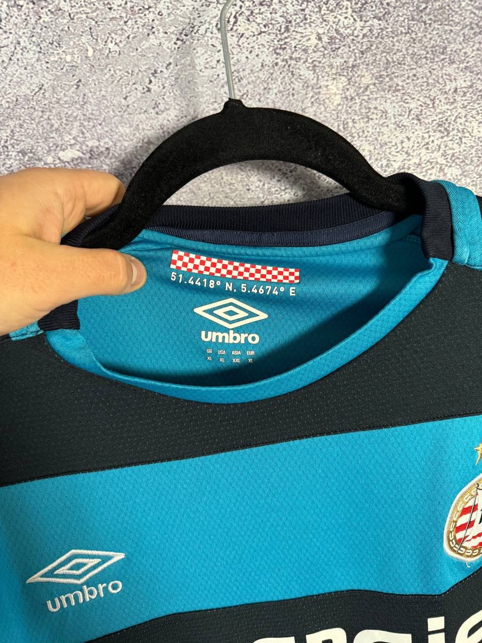 Umbro × Vintage Vintage PSV 2016/17 Away Umbro Soccer Jersey Size US XL / EU 56 / 4 - 11 Thumbnail