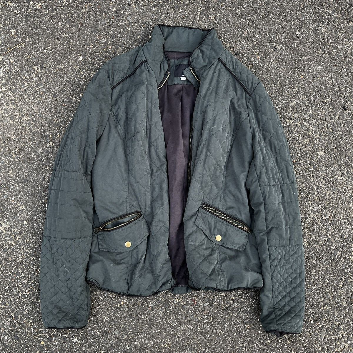 Other Vintage Green Multi Pocket Jacket M Y2K Size US M / EU 48-50 / 2 - 2 Thumbnail