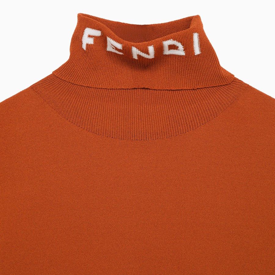 Fendi o1d2blof0824 High Neck Sweater in Multicolor Size M / US 6-8 / IT 42-44 - 3 Thumbnail