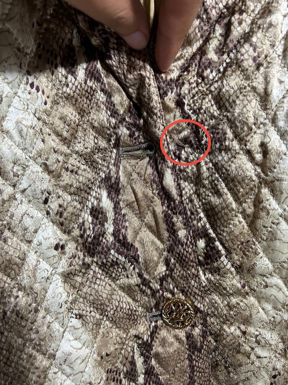 If Six Was Nine Snake Skin Printed Light Blazer Size US M / EU 48-50 / 2 - 8 Thumbnail