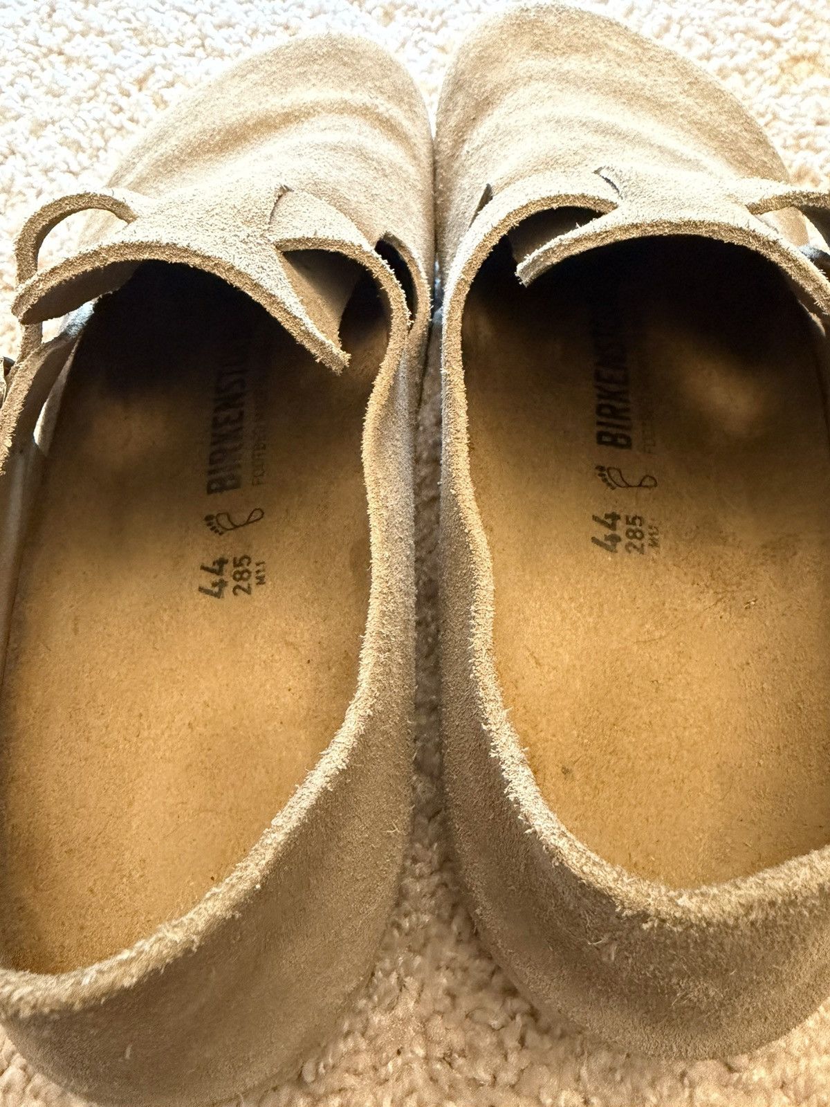 Birkenstock Birkenstock London in Taupe Suede Size US 11 / EU 44 - 7 Thumbnail