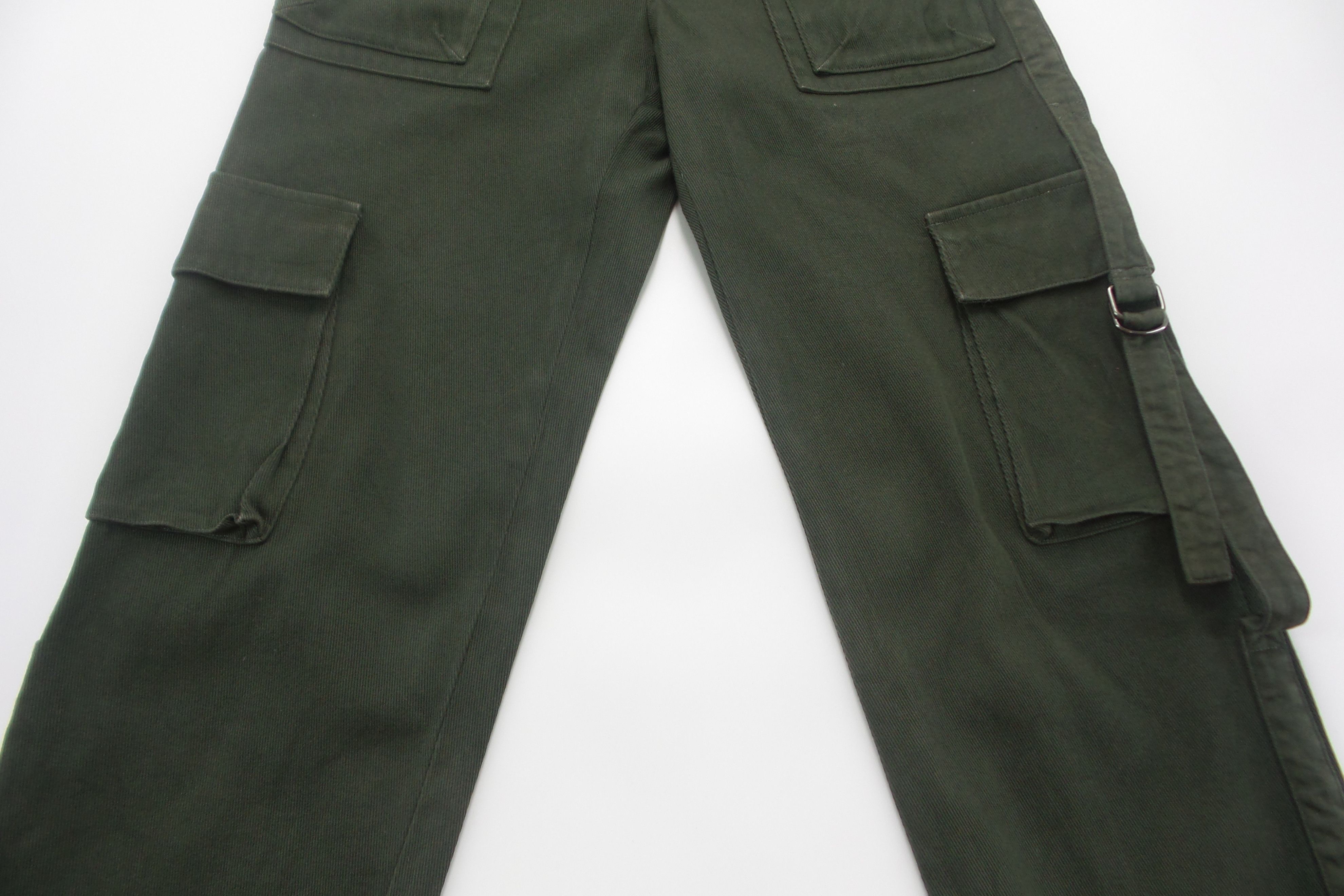 Designer × G.V.G.V. × Japanese Brand G.V.G.V. Bondage Cargo Pants W27xL38.5 Size US 27 - 4 Thumbnail