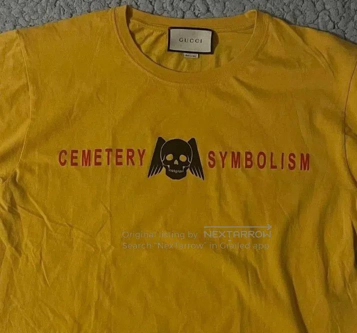 Gucci Gucci Cemetery Symbolism Short Sleeve T. Size US XL / EU 56 / 4 - 2 Thumbnail