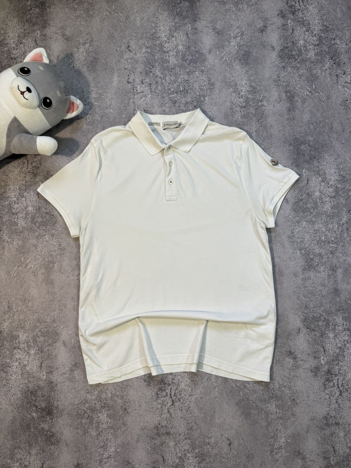 Moncler × Vintage Vintage Moncler Polo Shirt Size US XL / EU 56 / 4 - 1 Thumbnail