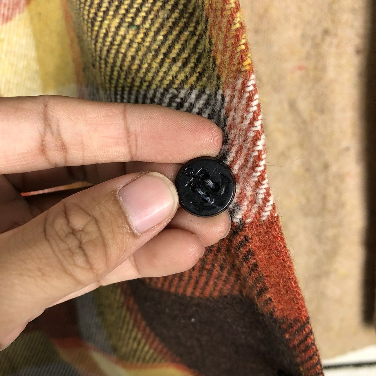 Vintage 🔥VINTAGE WOOL CHORE JACKET TARTAN DESIGN CPO BY PARK AVE Size US M / EU 48-50 / 2 - 18 Thumbnail