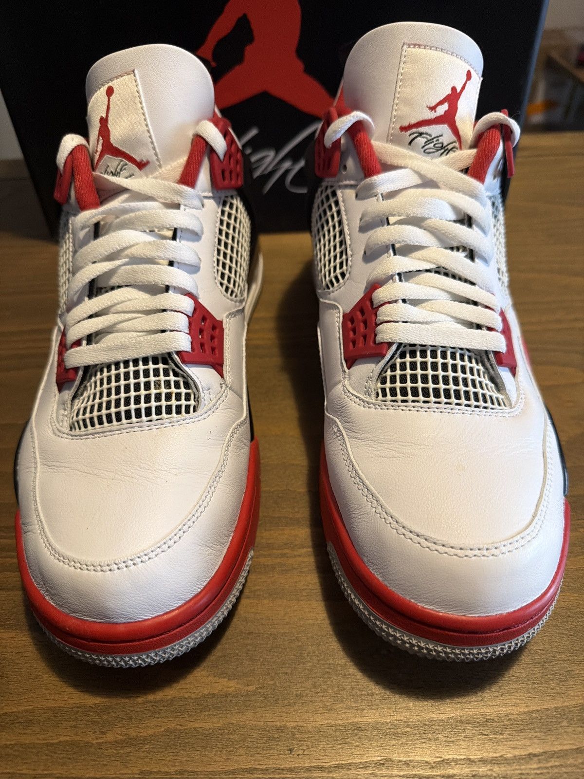 Jordan Brand Jordan 4 Fire Red 2020 Size US 13 / EU 46 - 3 Thumbnail