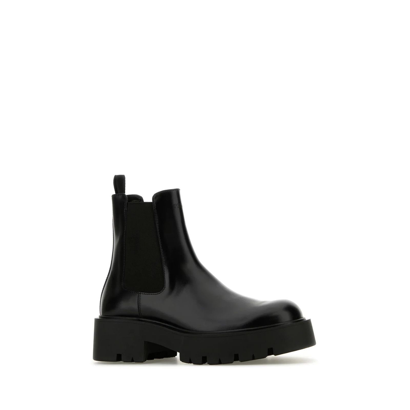 Prada PRADA Black Leather Ankle Boots New And Authentic (Men's siz Size US 11 / EU 44 - 2 Thumbnail