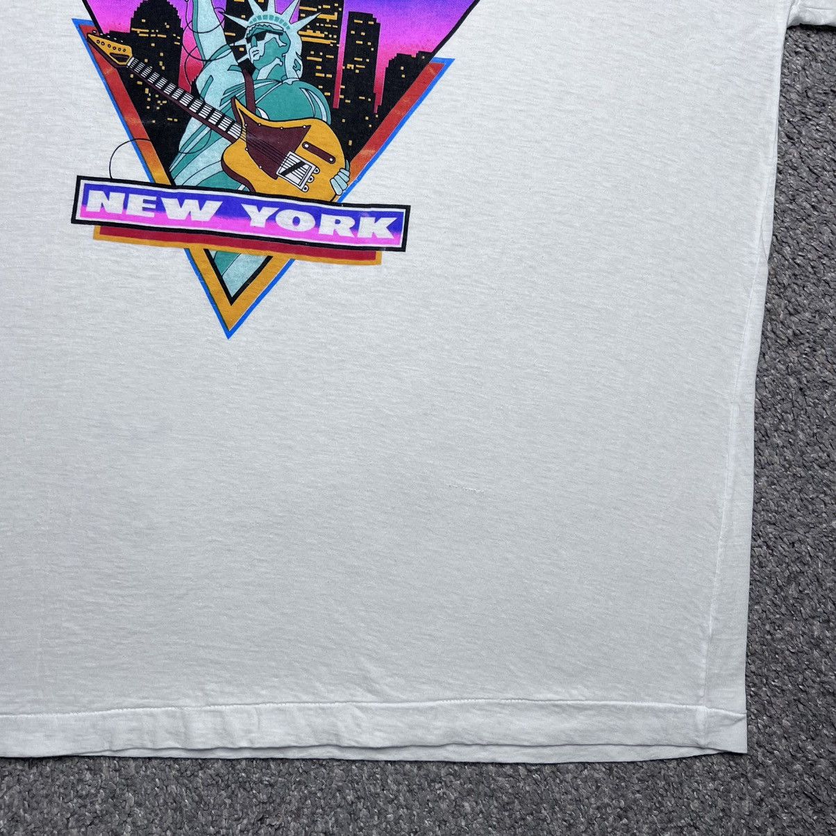 Hard Rock Cafe Vintage 90s Hard Rock Cafe New York City Art Graphic T-Shirt Size US XL / EU 56 / 4 - 7 Thumbnail