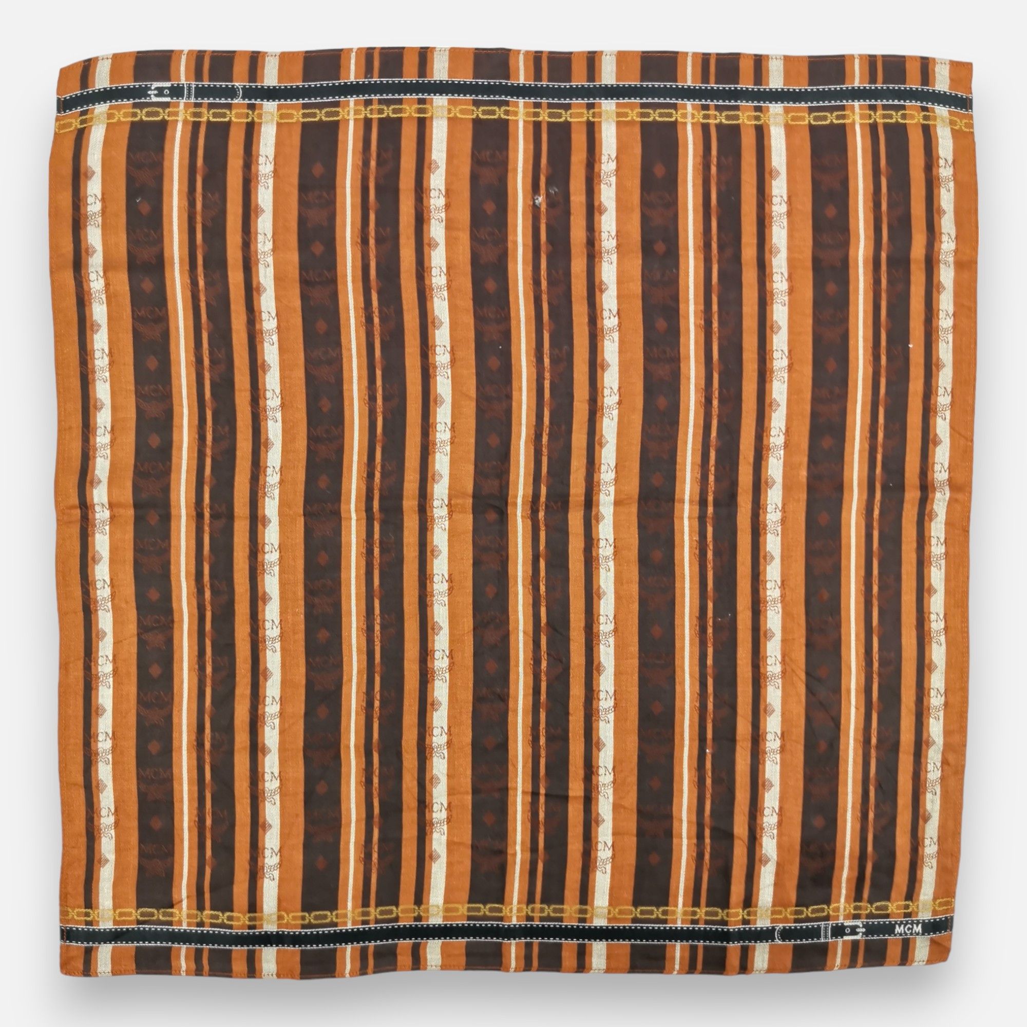 MCM Vintage MCM Handkerchief Pocket Square Bandana Size ONE SIZE - 3 Thumbnail
