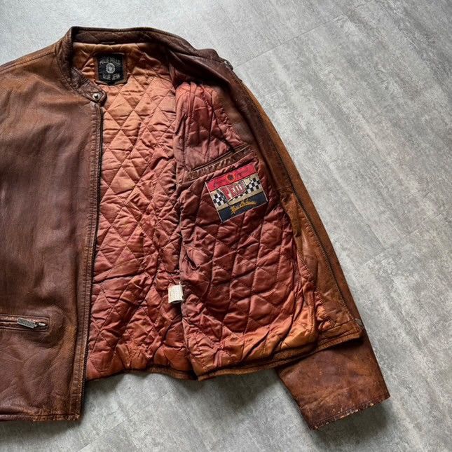 Pelle Pelle Vintage Pelle Pelle leather biker jacket Size US L / EU 52-54 / 3 - 13 Thumbnail